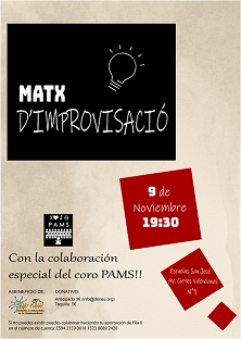 Gala de Improvisación y música a beneficio de De Neu