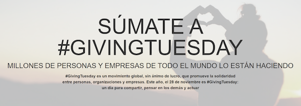 Campaña Giving Tuesday